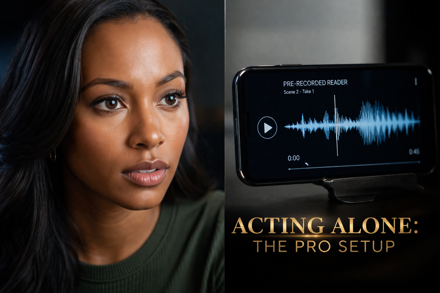 How to Self-Tape Without a Reader: 3 Pro Methods for Solo Success