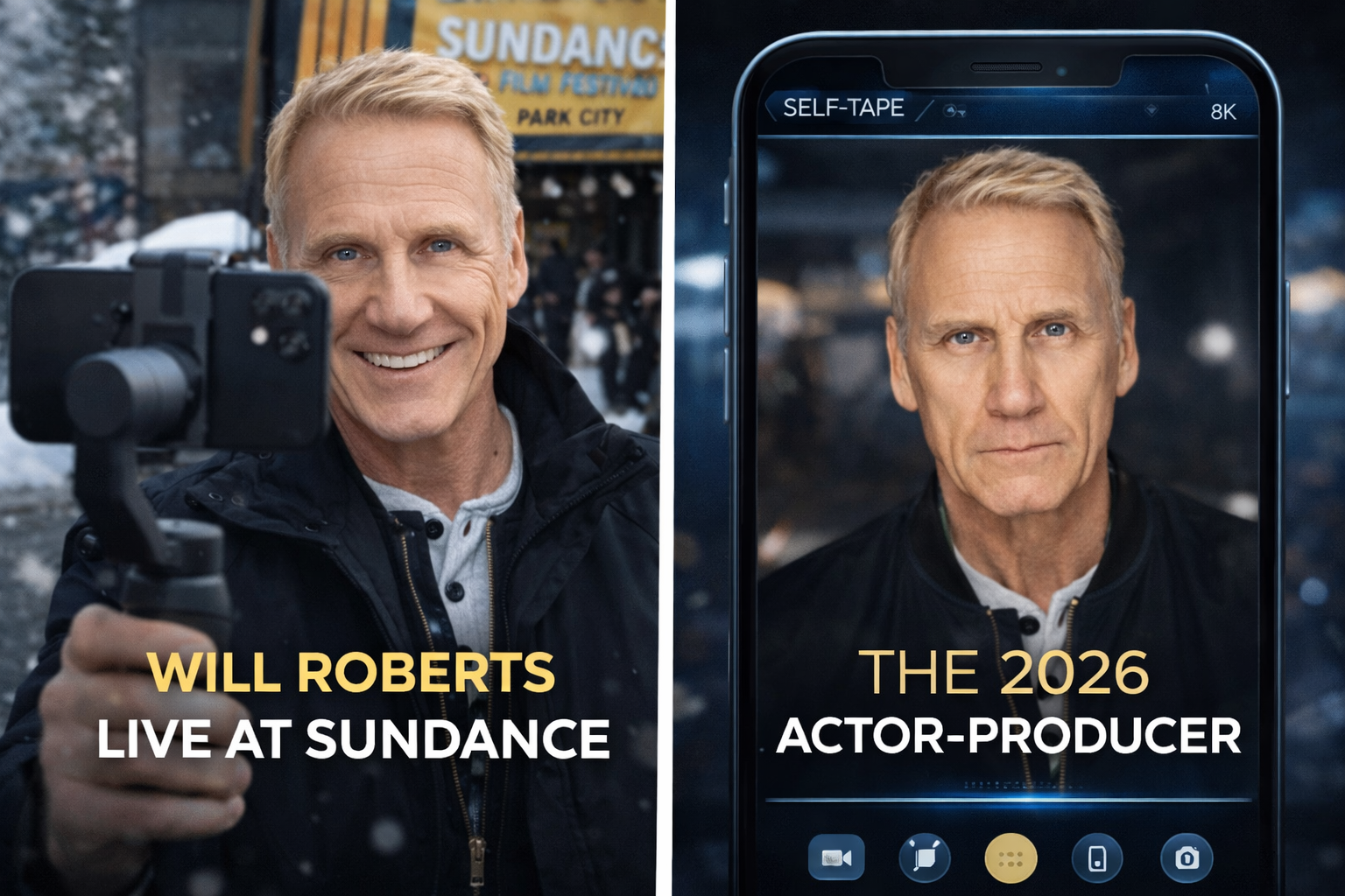 Sundance 2026: Will Roberts on the "Producer-Actor" Pivot & Self-Tape Standards