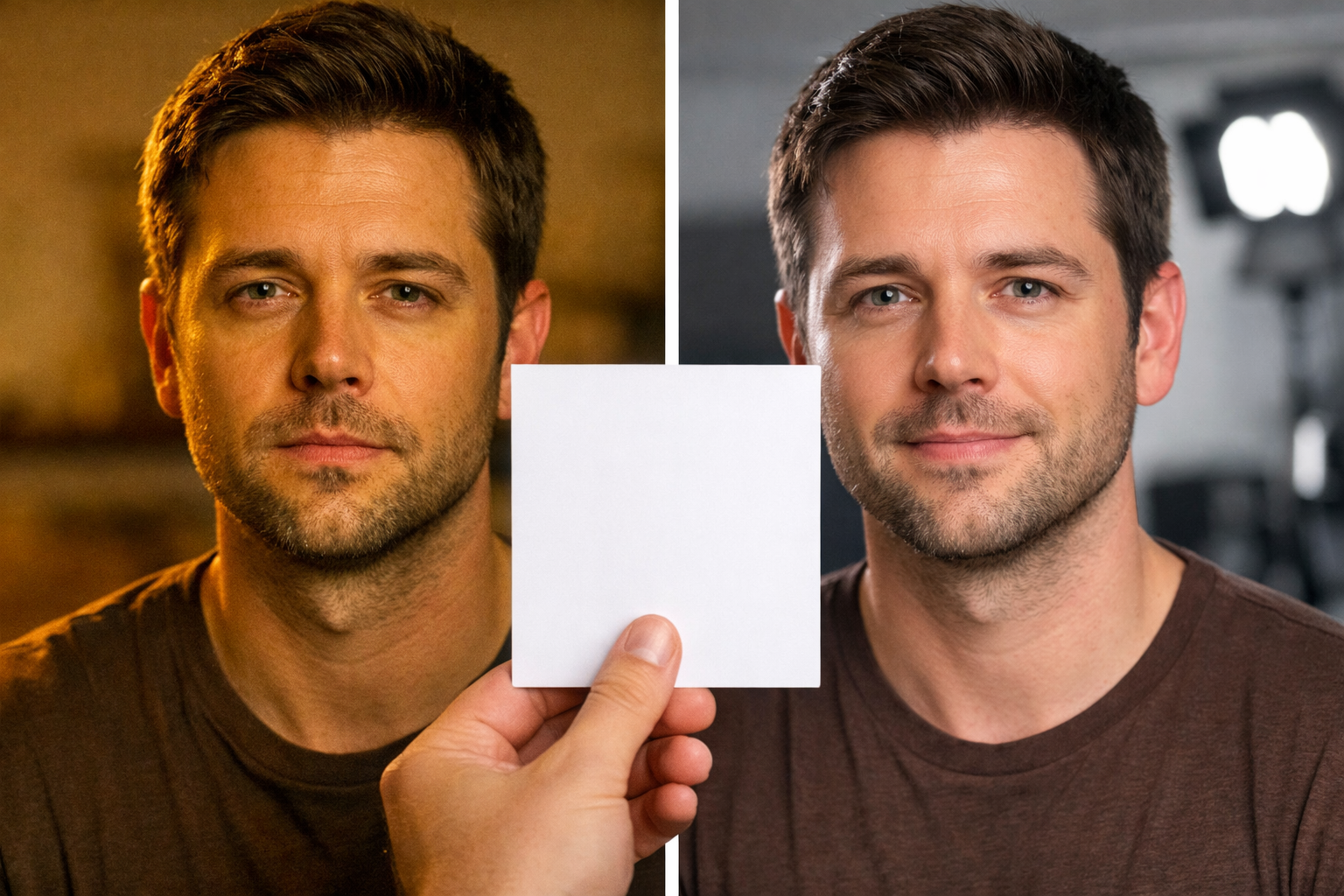 Fix Yellow Self-Tape Lighting for Natural Skin Tones