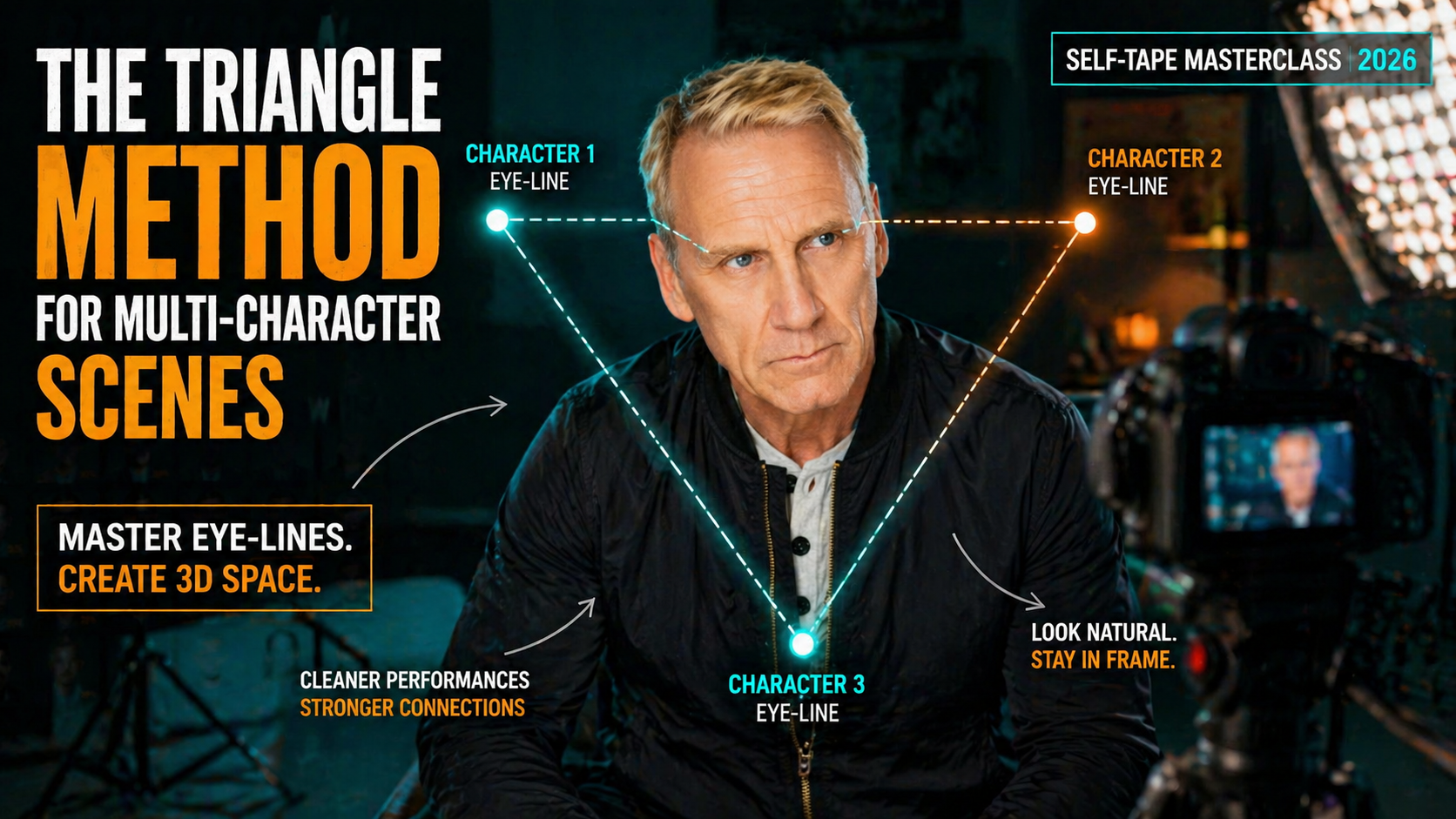 The Triangle Method for Multi-Character Scenes