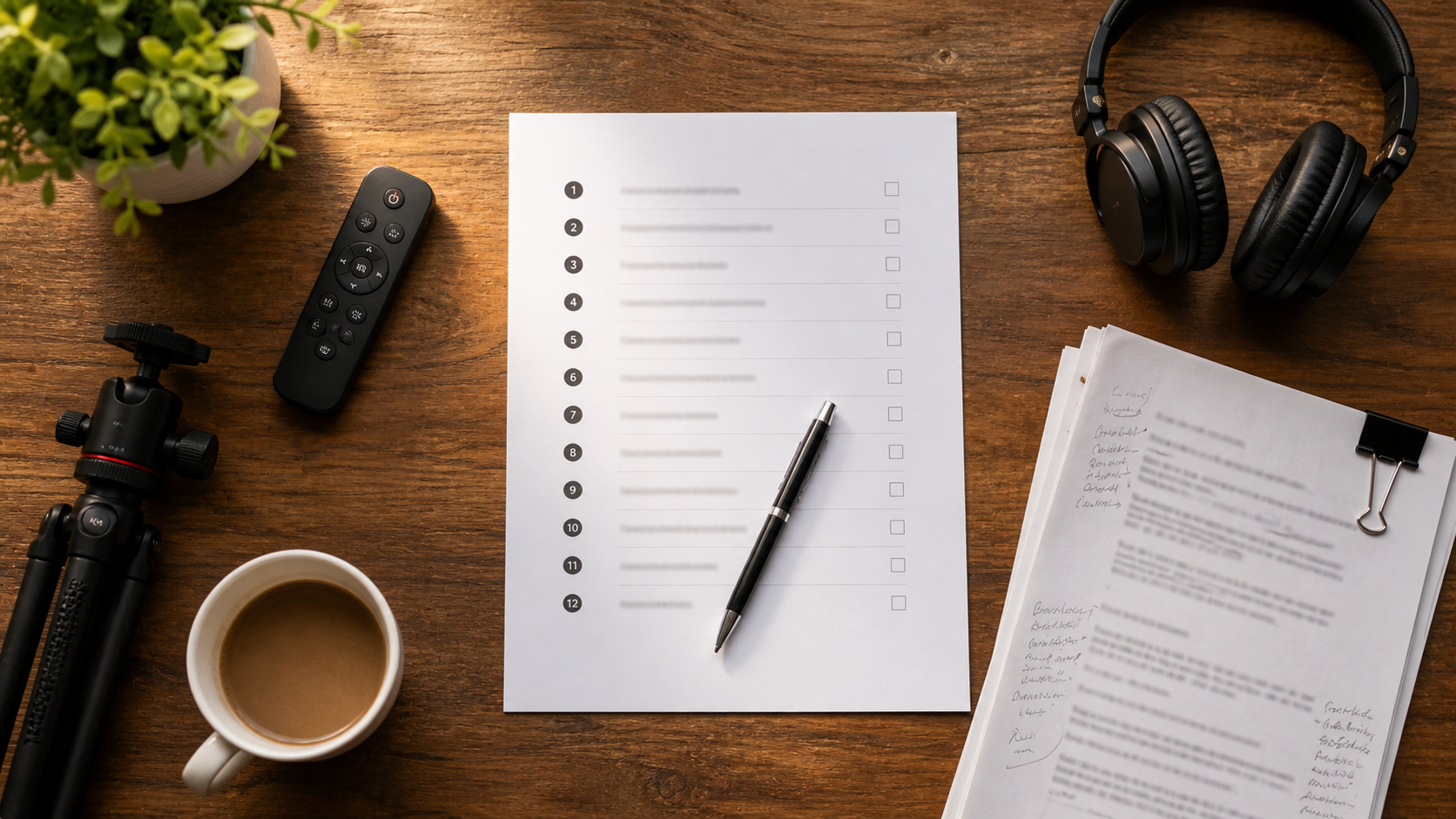 Self-Tape Audition Checklist: 12 Things to Do Before You Hit Record